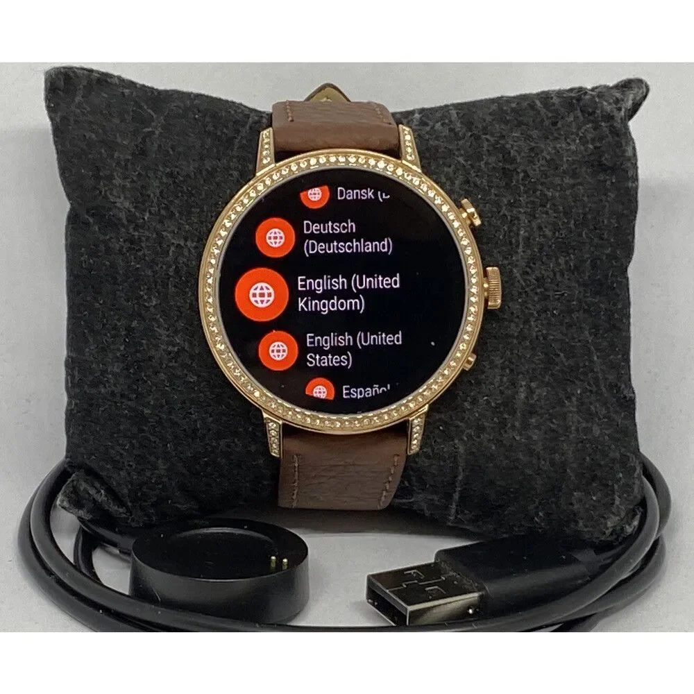 Fossil Gen 4 Authentic Digital Dial Smart Watch Custom Band FTW6015 LT302
